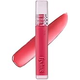 ETUDE Glow Fixing Tint #4 Chilling Red | Non-Sticky Glossy Shine Lip Stain | Fills up with Comfortable Moisture | Tints for Dry Lips