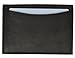 New Leather Business Card Holder Expandable Wallet Money Card Case Black Mens