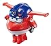 Super Wings US720040F Transforming Toy Figures, Police Jett, Paul, Kim & Rescue Dizzy, 2'' Scale, 2