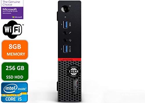 Lenovo Think Center M700 Tiny Desktop PC,Intel Quad Core I5-6500T 2.5GHz up to 3.1G,8GB, 256GB SSD,WiFi,BT 4.0,HDMI,USB 3.0,DP Port,W10P64 (Renewed) 1 Lenovo Think Center M700 Tiny Desktop PC,Intel Quad Core I5-6500T 2.5GHz up to 3.1G,8GB, 256GB SSD,WiFi,BT 4.0,HDMI,USB 3.0,DP Port,W10P64 (Renewed)
