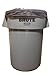 Plasticplace 44 Gallon Trash Bags │1.5 Mil │ Black Rubbermaid Compatible Garbage Can Liners │ 38