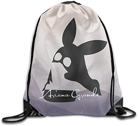 Fashion Sweet Ariana Grande Drawstring Backpack Sack Bag
