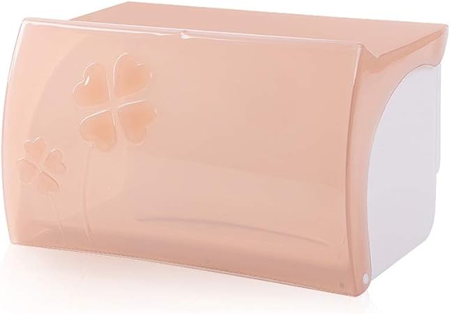 XZJJZ Golpe Libre de Papel higiénico Caja de plástico Cuarto de baño WC Caja de Papel