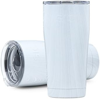 Seriously Ice Cold SIC 20 Oz. Double Wall Vacuum Insulated 18/8 Stainless Steel Travel Tumbler Mug | Powder Coated with Splash Proof BPA Free Lid | Coffee, Tea, Wine, and Cocktails