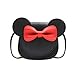 Bolley Joss Crossbody Purse Bowknot Shoulder Bag Handbag Little Girl's Cute Purse with Cartoon Mouse Ears