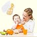 OBloved Baby Food Scissor Cutter, Multifunction Masher Grinder Chopper Crusher, Home and Kitchen Food Slicer Shears, Safe Feeding Tool with Travel Storage Case, Perfect for Babies & Toddlers