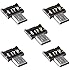 CHENYANG Ultra Mini DM Micro USB 5pin OTG Adapter Connector for Cell Phone Tablet & USB Cable & Flash Disk - 5pcs