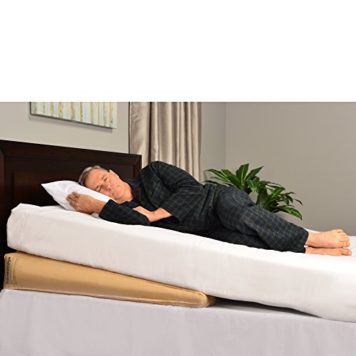 Inflatable Bed Wedge, Acid Reflux Wedge, Midsize, Helps Reduce
