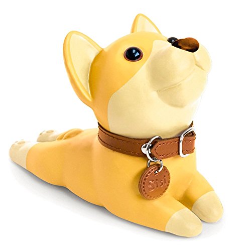 DomeStar Cute Dog Door Stopper, Shiba Inu Door Stop Decorative Animal
