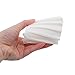 MelonBoat 3 Pack Silicone Shower Soap Dish Set, Soap Saver Holder, Rectangle White