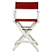 Casual Home 18-Inch Director Chair, White Frame