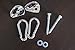Indoor Hammock Hanging Kit-Perfect Hammock Accessories - Supports 400Lbs –Includes Hammock Hooks, Carabineers, and Lag Bolts for Hanging Your Hammock Indoors or Any Where (Stainless Steel Anchors)