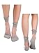 Hestya 7 Pairs Ultrathin Lace Socks Elastic Transparent Short Socks Anti-slip Socks for Women and Girls (7 Colors)