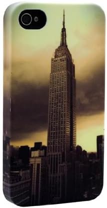 Venom Premium Hard-Shell Mobile Phone Case for Apple iPhone 4 / 4S with Empire State Landmark Motif