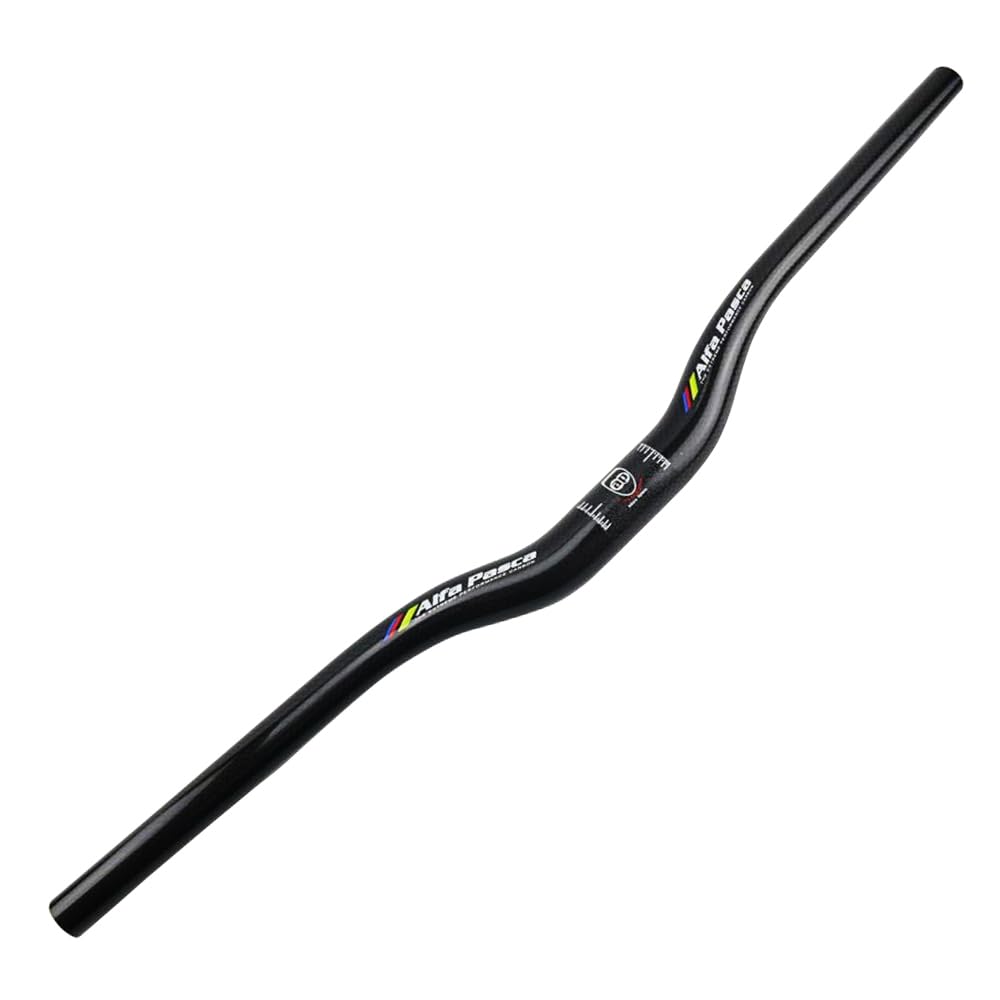 Alfa Pasca Mountain bike handlebar, carbon MTB handlebar, 31.8 mm, MTB riser handlebar, 680 mm, MTB handlebars