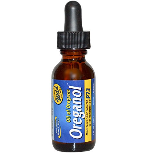 North American Herb & Spice Co., Oreganol, Oil of Oregano, 1 fl oz (30 ml) - 2pc