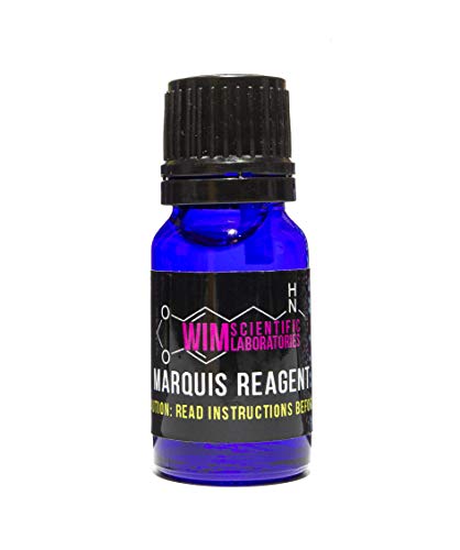 Marquis Reagent 10ML | Contains Over 200 Uses | Tube & Chart Included
