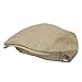 Men's Linen Summer Ivy Cap - Khaki 2XL-3XL