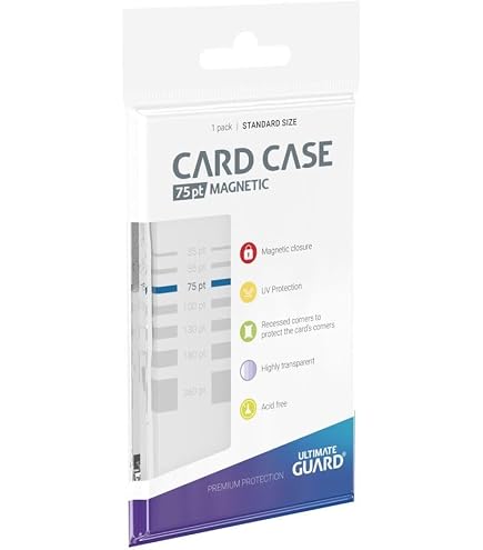 Amazon.com: Ultimate Guard - Magnetic Card Case 180pt : Toys & Games