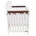 Trend Lab Waterproof CribWrap Rail Cover - For Narrow Side Crib Rails Made to Fit Rails up to 8