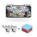 Mobile Game Controller, Jizmo High Sensitive Shoot and Aim Keys L1R1 Triggers for PUBG Mobile/Fortnite / Knives Out TPS/FPS Games, Compatible with Android iPhone
