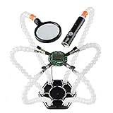 Helping Hands Third Hand Soldering with Magnifier Tool for Electronics Repair, Jewelry (with Magnifying Glass and Mini Flashlight)
