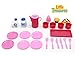 Little Treasures Kitchen Cooking & Serving Pretend Play Food Set