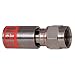 Klein Tools VDV812-615 Universal Compression Connector, RG59, Male, 10-Pack primary