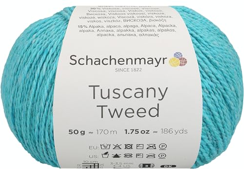 Schachenmayr Tuscany Tweed 50 g Turquoise Hand Knitting Yarn