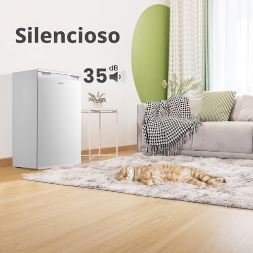 113 l Frigorífico de porta única com frigorífico, combinação compacta