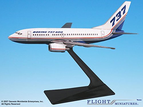Boeing Demo (81-04) 737-600 Airplane Miniature Model Plastic Snap Fit 1:200 Part# ABO-73760H-001
