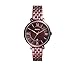 Fossil Women's 36mm Jacqueline Wine Stainless Steel Watch