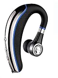 Bluetooth Headset,Ansin A8 Wireless Earpieces V4.1 Bluetooth Headphones Lightweight Earphones in-Ear Earbuds Microphone Mute&nbsp;Key iPhone Android Smart Cellphone-Blue