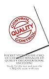 Pocket Study Guide: CMQ-OE Certified Manager of Quality Organizational Excellenc: Study for the test and pass the CMQ-OE exam with ease