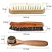 Horsehair Shoe Brush Set Multifunctional Shoe Cleaning and Shine Brush Kit for Leather Shoes, Suede and Nubuck Shoes, Car Seat or Leather Furniture
