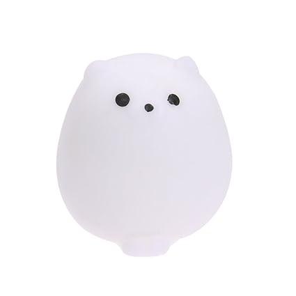 Rrimin Squishy Cute Soft Mini Squeeze Stretchy Toys Animal Healing Stress Toy for Kids Adults Reduce Stress Pressure Press (Owl 1 Pc)