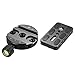 Andoer Quick Release Plate Compatible for Arca Swiss + Metal Clamp with 1/4