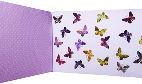 KempKids Cot Bumper - 4 sides Inner Protector for Crib Size: 60x120 cm Butterflies
