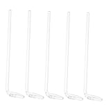 OKUMEYR 5pcs Glass Cell Spreader Rods Laboratory