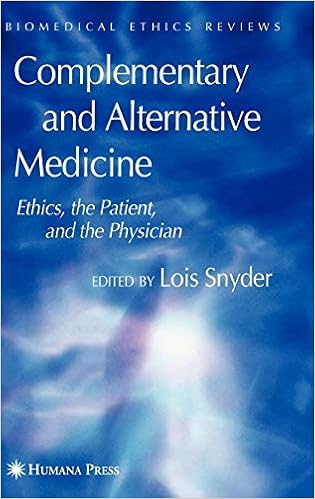 Complementary And Alternative Medicine Ethics The Patient - 