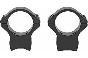 Talley X-Bolt Scope Mounts - Lightweight Alloy Optics Mounting Rings, Black Anodized - 1"/30mm/34mm, Low/Medium/High Options - Compatible with Browning X-Bolt Rifles