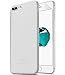 TOZO for iPhone 7 Plus Case [0.35mm] Ultra-Thin Thinnest Hard Protect Case Back Cover Bumper [ Semi-Transparent ] Lightweight for iPhone 7 Plus 5.5 inch [Matte Frost White]