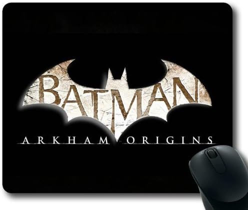 Batman-Arkham-Origins-Logo Game Logo Mouse Pad, Rectangle Mousepad Designed by the Micase