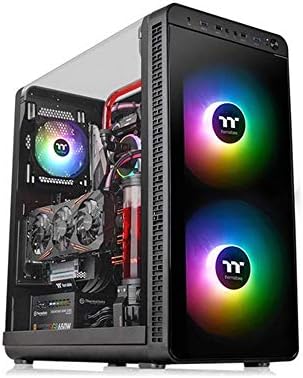 Thermaltake Ca 1h8 00m1wn 01 View 31 Tempered Glass Rgb Edition Mid Tower Pc Case With 2 X 140 Mm Rgb Riing Fan Black Buy Online In Dominica At Dominica Desertcart Com Productid