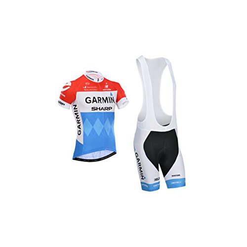 Strgao 2016 Men's Pro Racing Team MTB bike Bicycle Cycling Short Sleeve Jersey and Bib shorts Set Suit