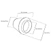 Fastwayracer Universal Super High Dry Flow Air Filter Intake Cone (4