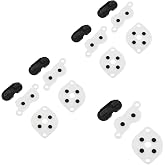 5 Sets Replacement Parts Conductive Pads for Nintendo NES Controller Joy Pad Silicon Conduct Rubber Button