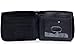 alpine swiss Men's Leather Zip Around Wallet ID Card Secure Zipper Bifold, Black, One Size