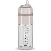 MILK &amp; WATER Glass All-in-One Baby Bottle with Anti Colic Nipple
