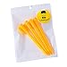 Outdoor Stakes with an Anchor for Outdoor Blankets and Tents - Durable Plastic, Safety Yellow (5.8